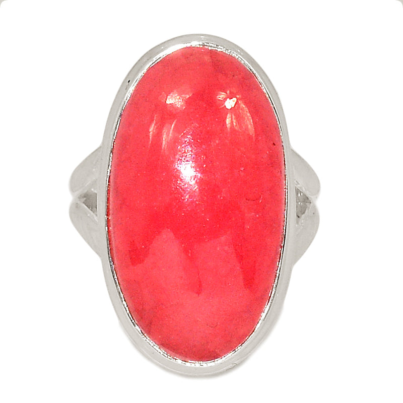 Rhodochrosite Jelly Ring - RCJR397