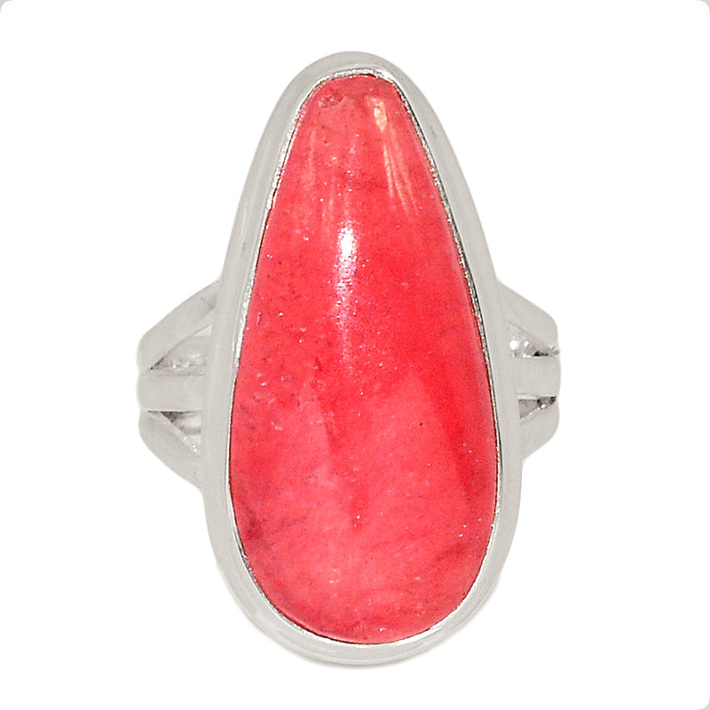 Rhodochrosite Jelly Ring - RCJR425