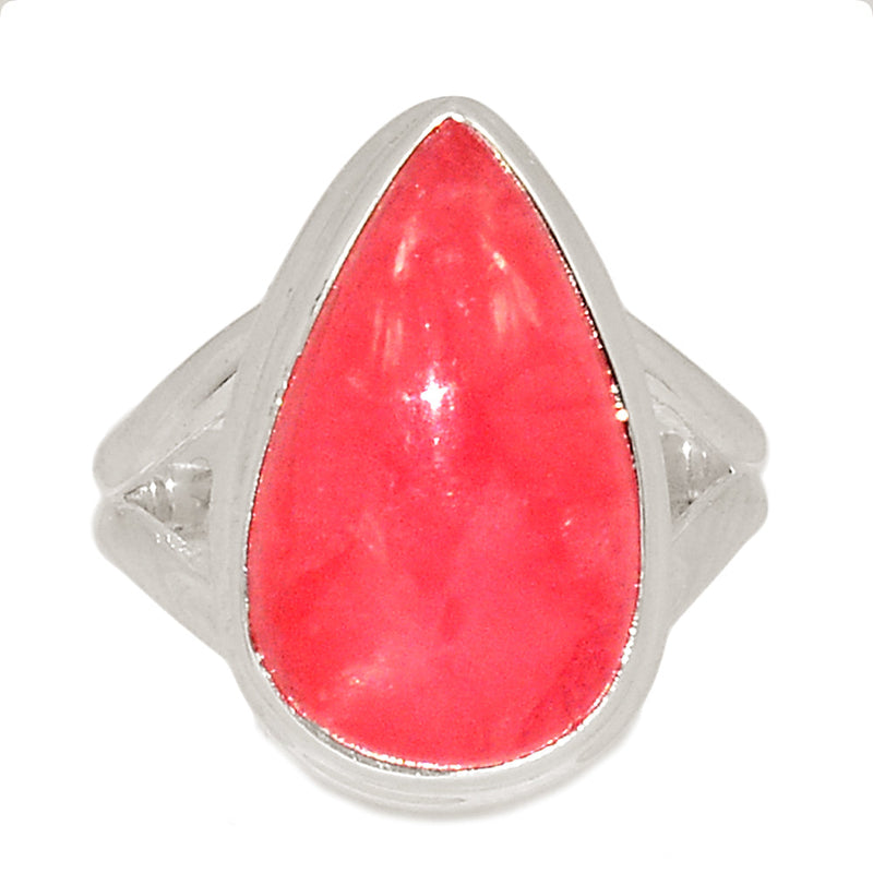 Rhodochrosite Jelly Ring - RCJR426