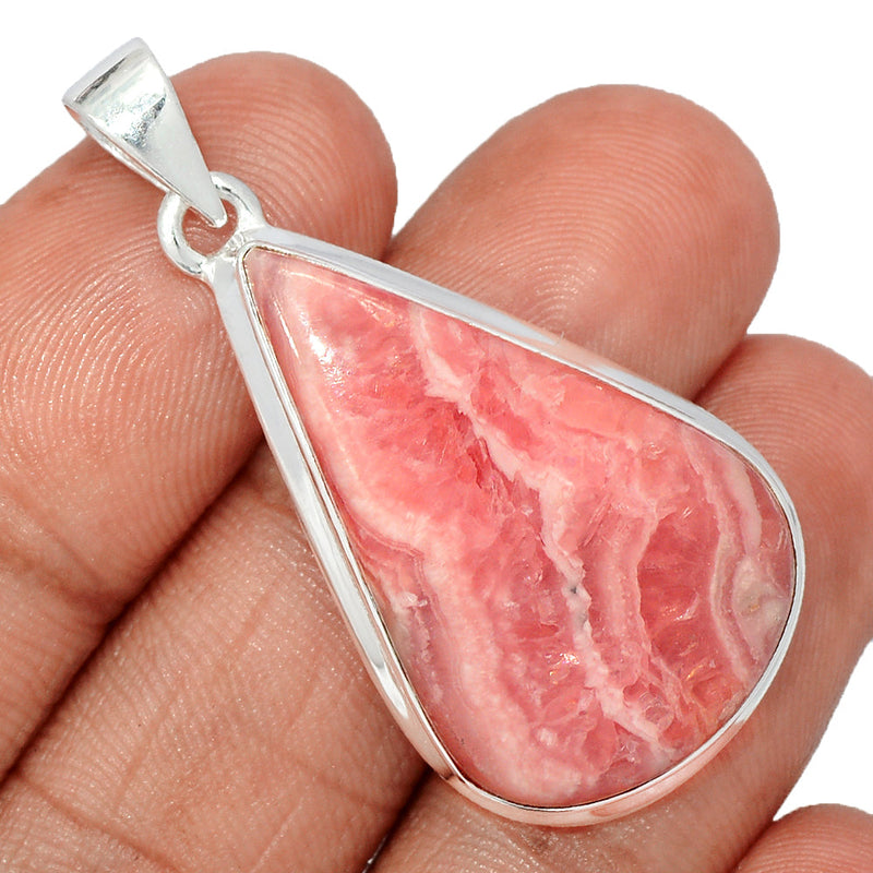 1.7" Rhodochrosite Pendants - RDOP2635