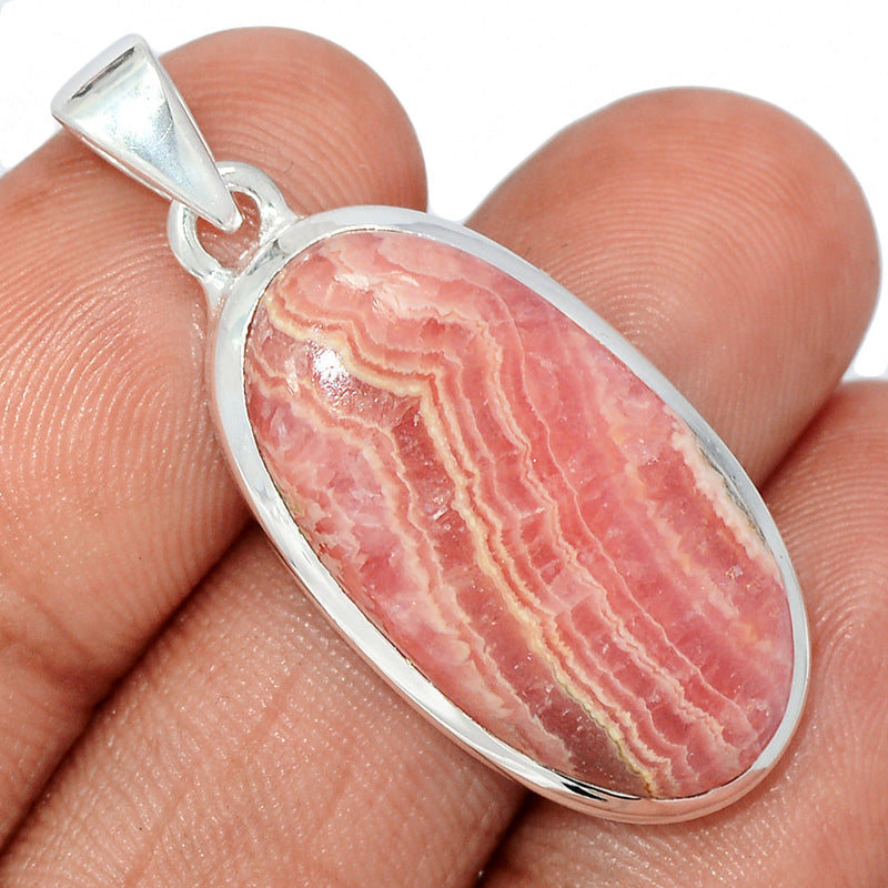 1.5" Rhodochrosite Pendants - RDOP2656