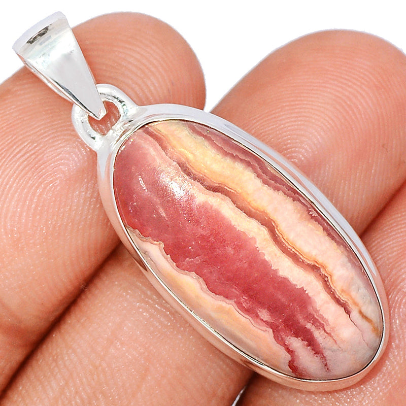 1.5" Rhodochrosite Pendants - RDOP2668