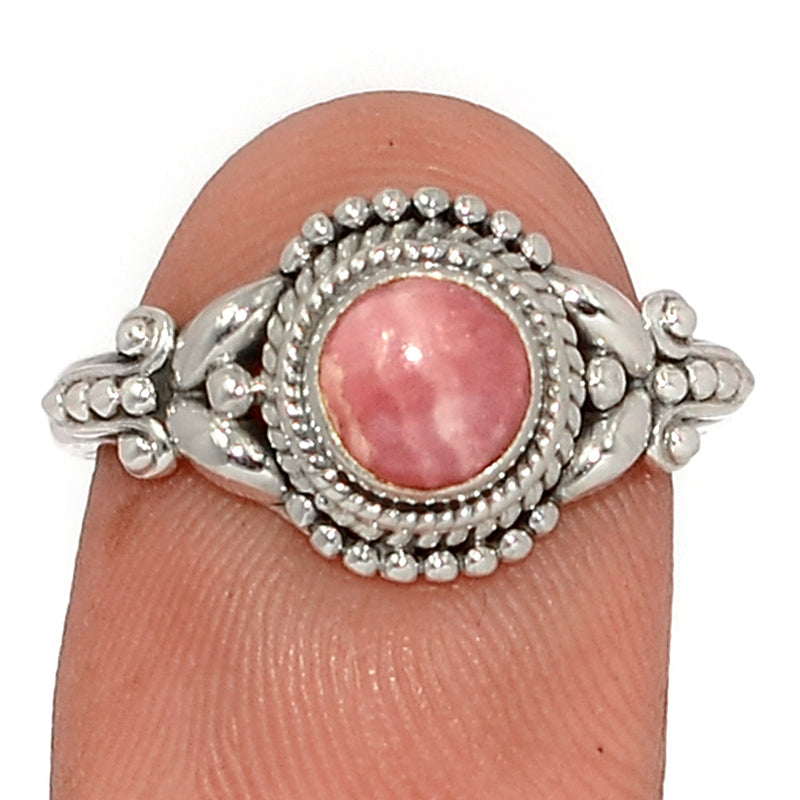 Small Filigree - Rhodochrosite Ring - RDOR2671