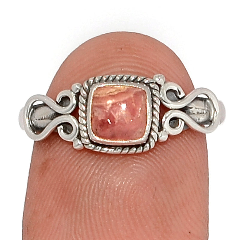 Small Filigree - Rhodochrosite Ring - RDOR2673