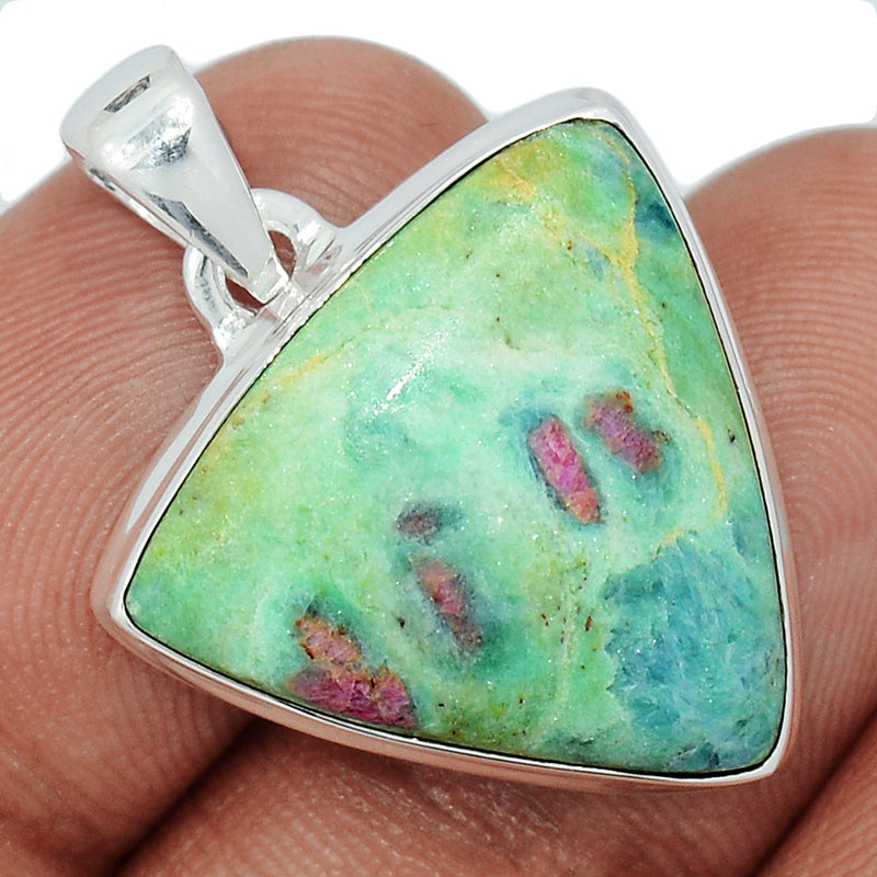 1.2" Ruby In Fuchsite Pendants - RIFP2037