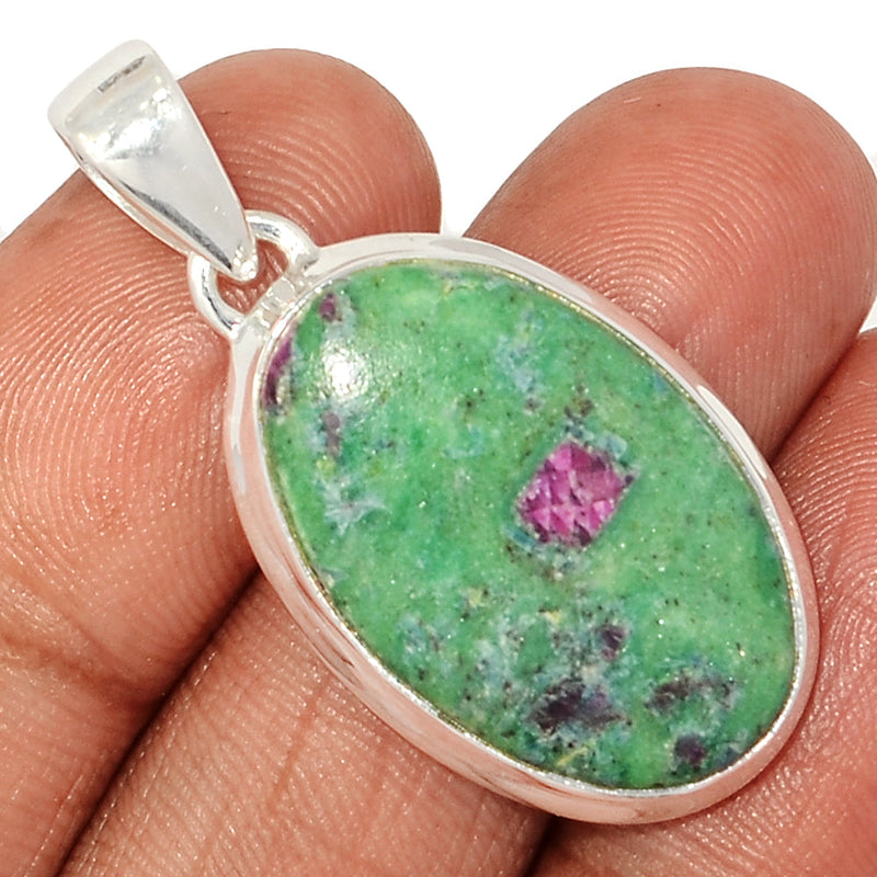 1.6" Ruby In Fuchsite Pendants - RIFP2119