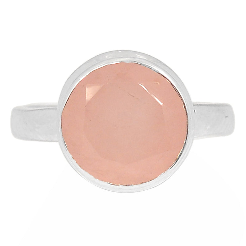 Rose Quartz Faceted Ring - RQFR1099