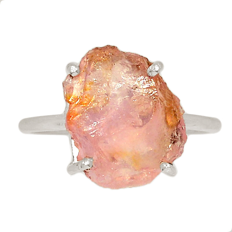 Claw - Rose Quartz Rough Ring - RQRR995