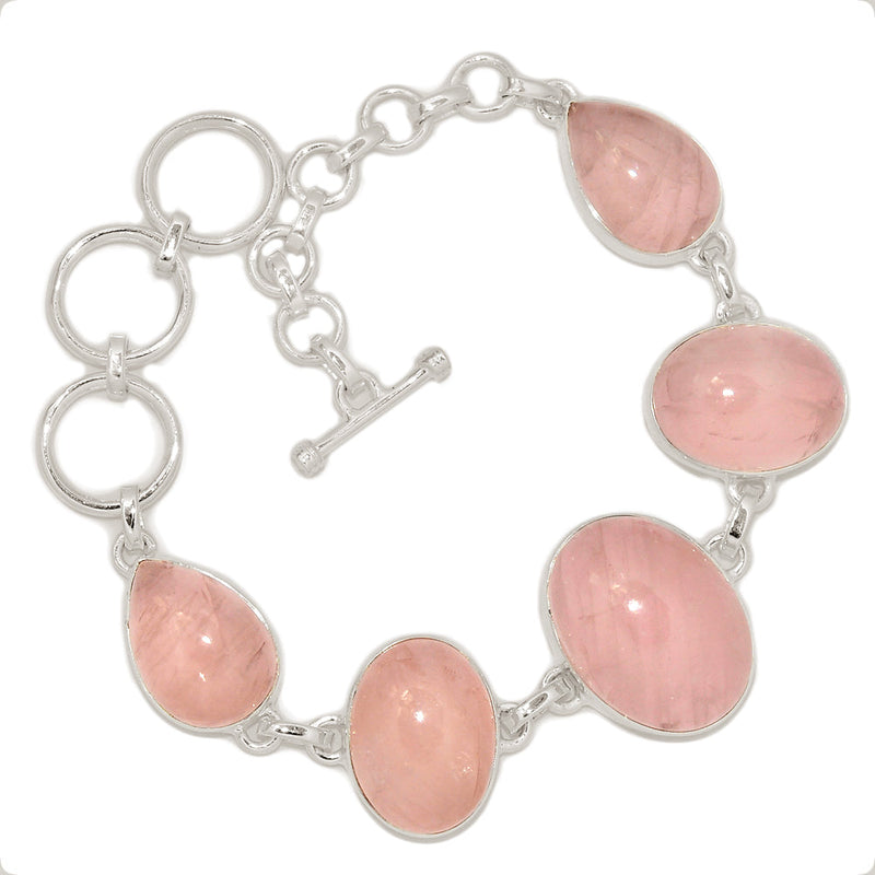 7.8" Rose Quartz Bracelets - RQZB298