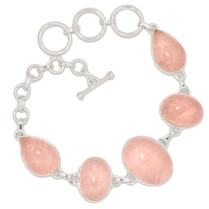 7.6" Rose Quartz Bracelets - RQZB306