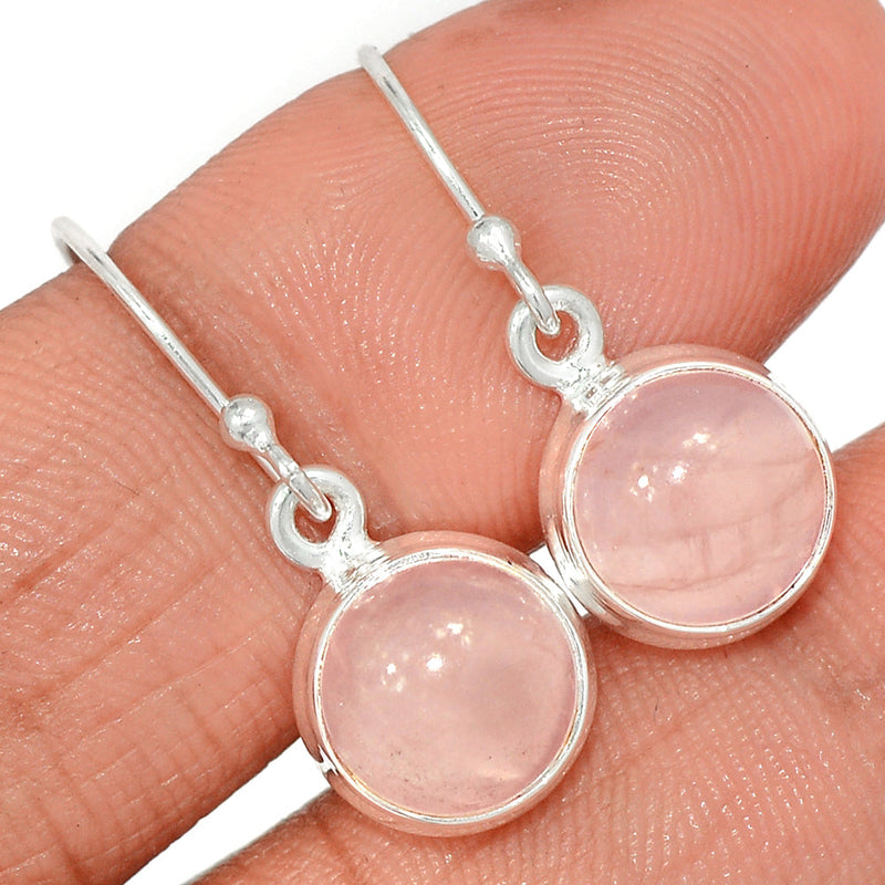 1.1" Rose Quartz Earrings - RQZE1251