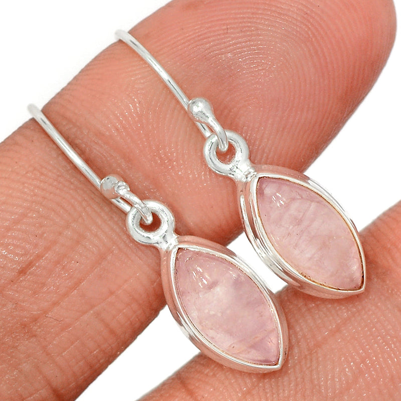 1.2" Rose Quartz Earrings - RQZE1253