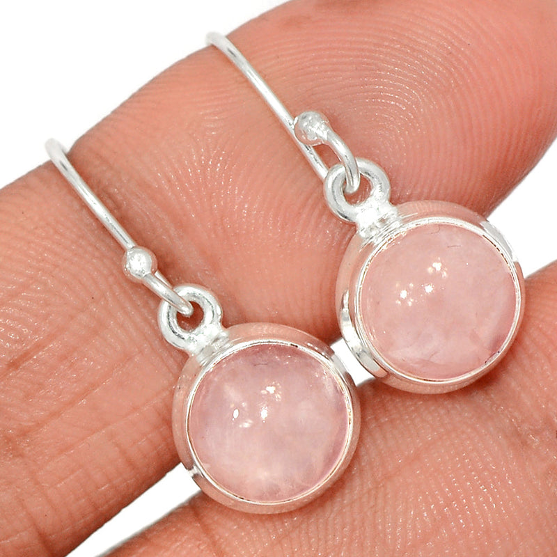 1.1" Rose Quartz Earrings - RQZE1262