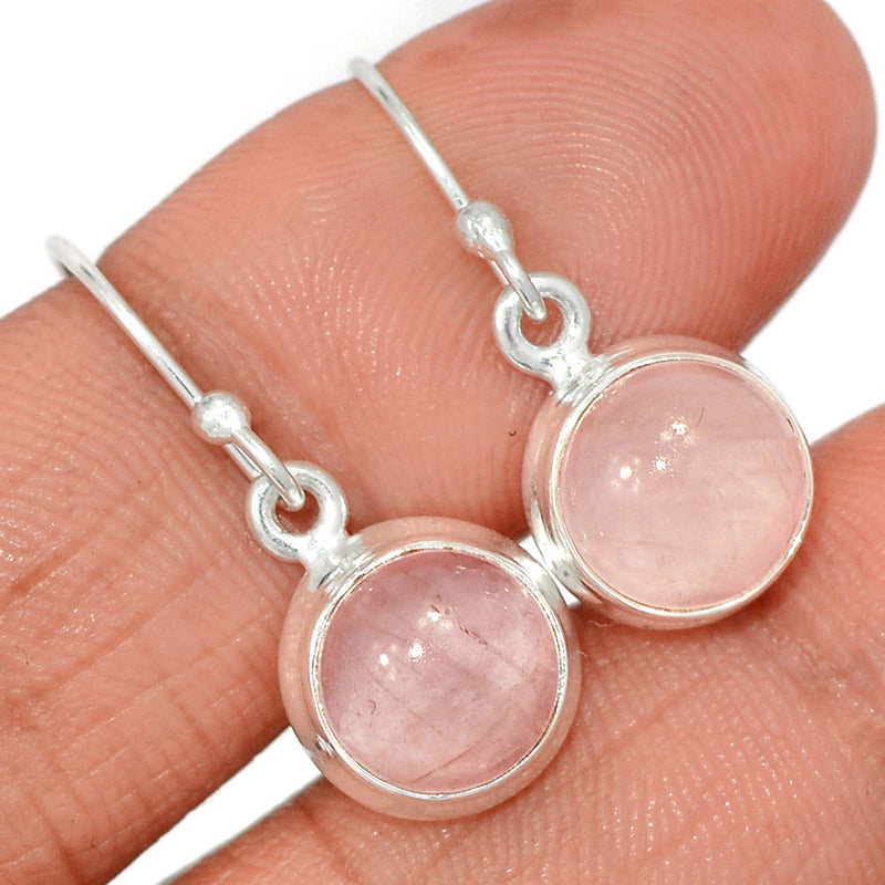 1.1" Rose Quartz Earrings - RQZE1264