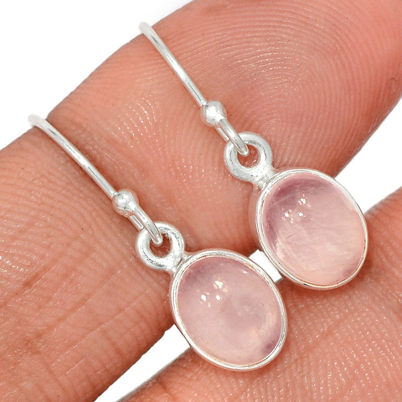 1.1" Rose Quartz Earrings - RQZE1268