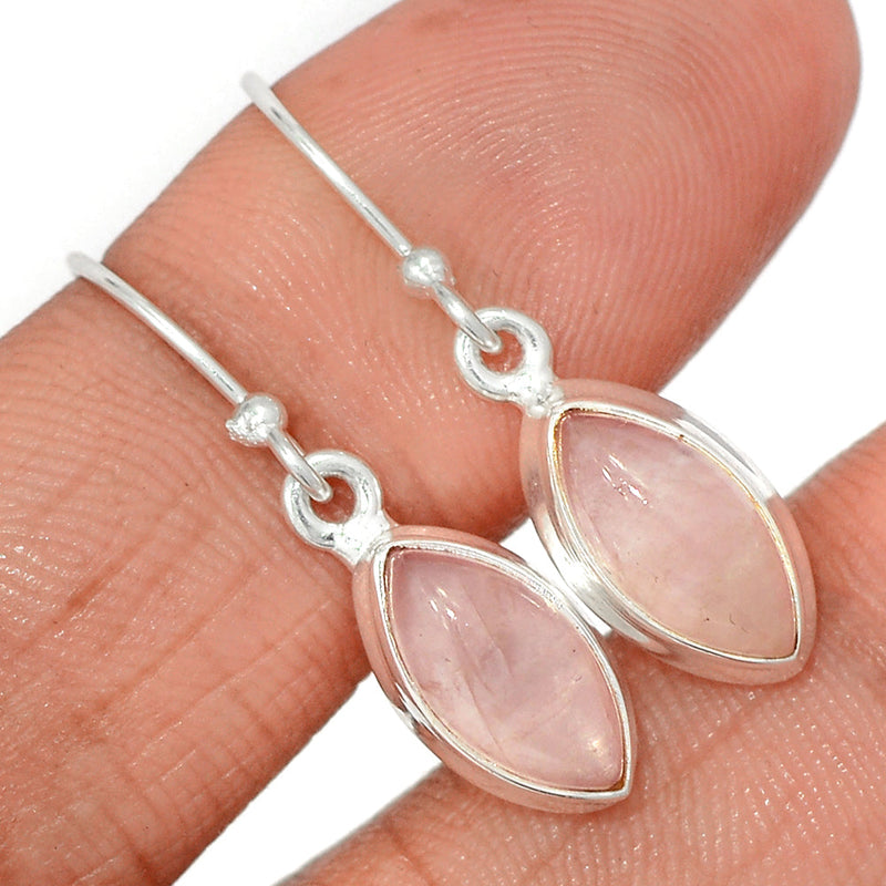 1.2" Rose Quartz Earrings - RQZE1269