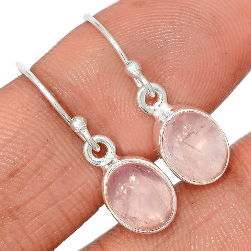 1.1" Rose Quartz Earrings - RQZE1272