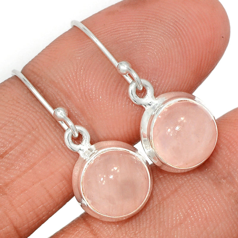 1.1" Rose Quartz Earrings - RQZE1278