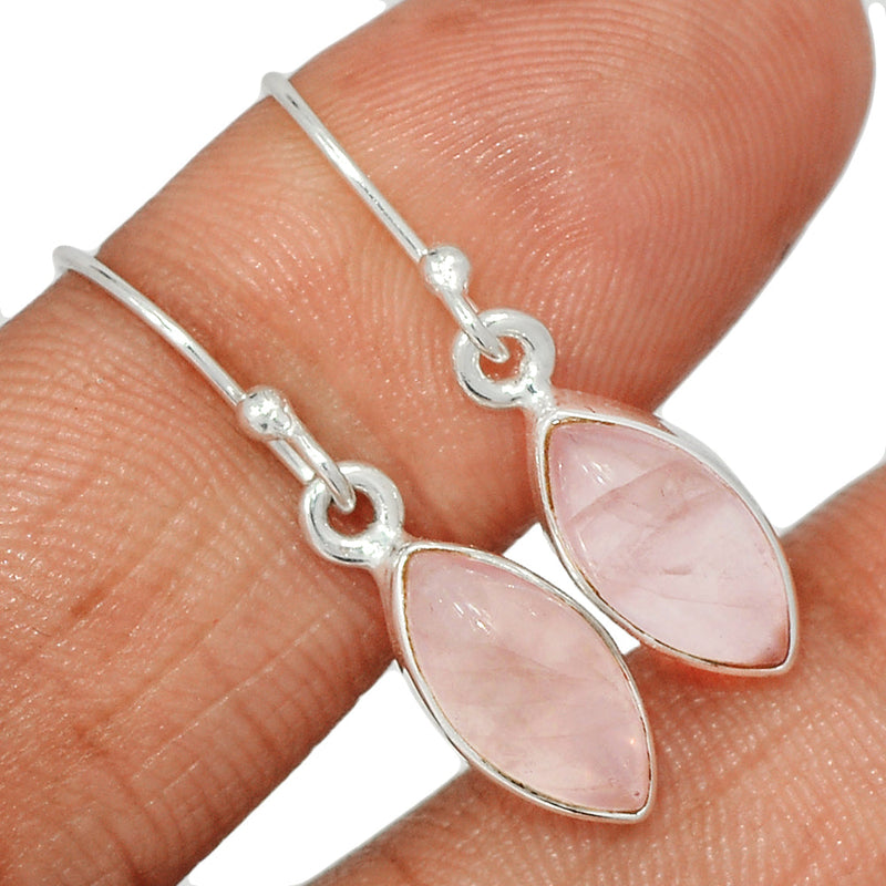 1.1" Rose Quartz Earrings - RQZE1283