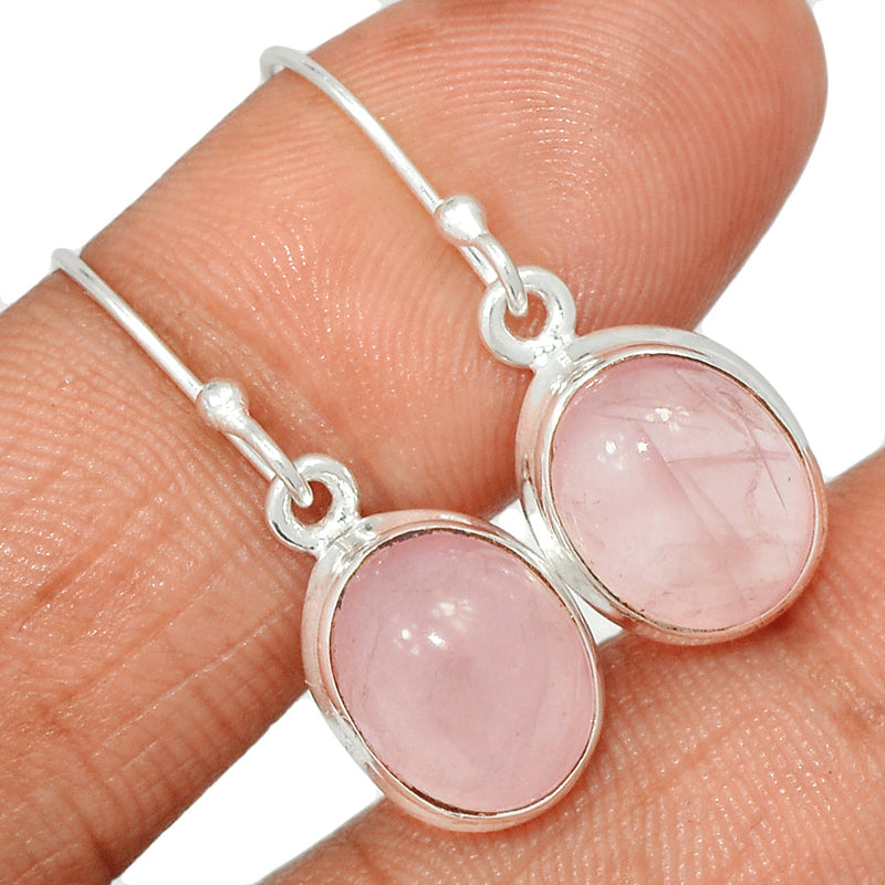 1.2" Rose Quartz Earrings - RQZE1285