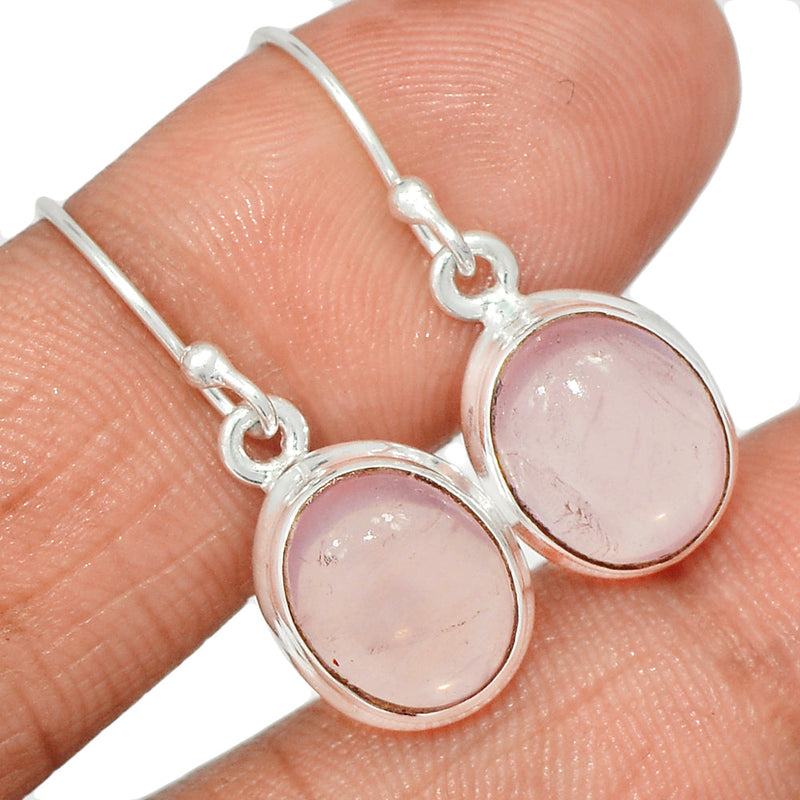 1.1" Rose Quartz Earrings - RQZE1289