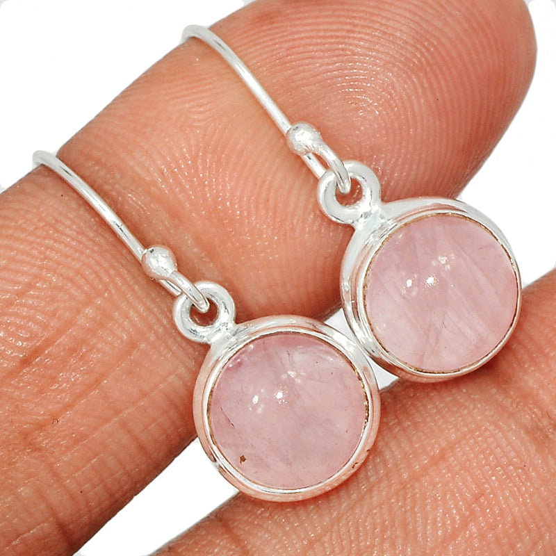 1.1" Rose Quartz Earrings - RQZE1292