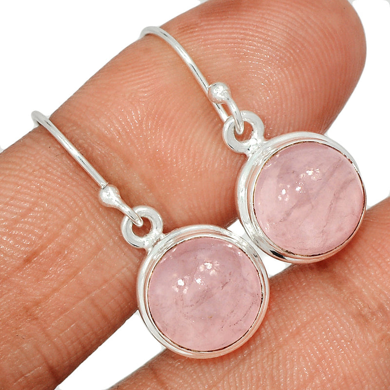 1.1" Rose Quartz Earrings - RQZE1294