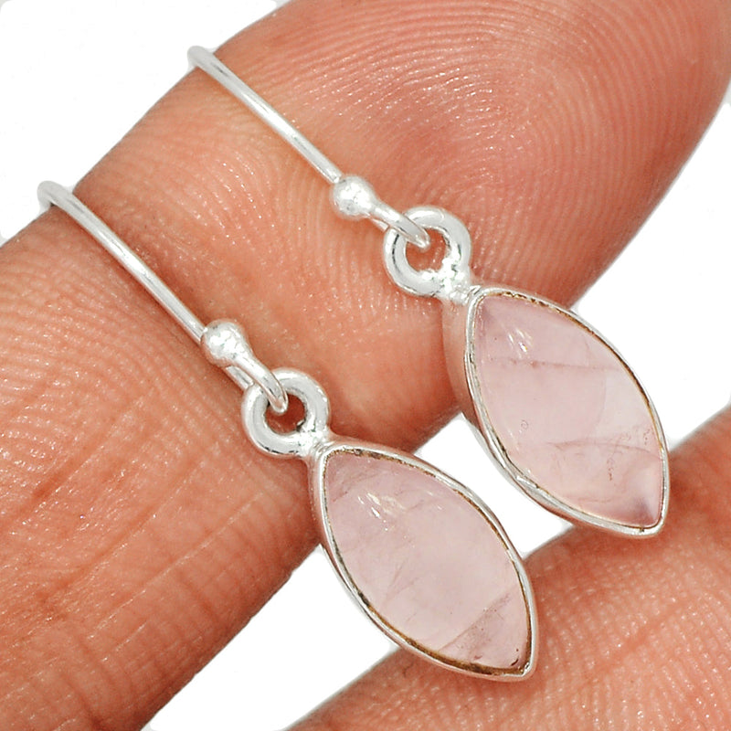 1.1" Rose Quartz Earrings - RQZE1297