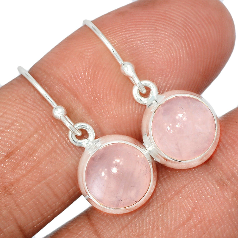 1.1" Rose Quartz Earrings - RQZE1299