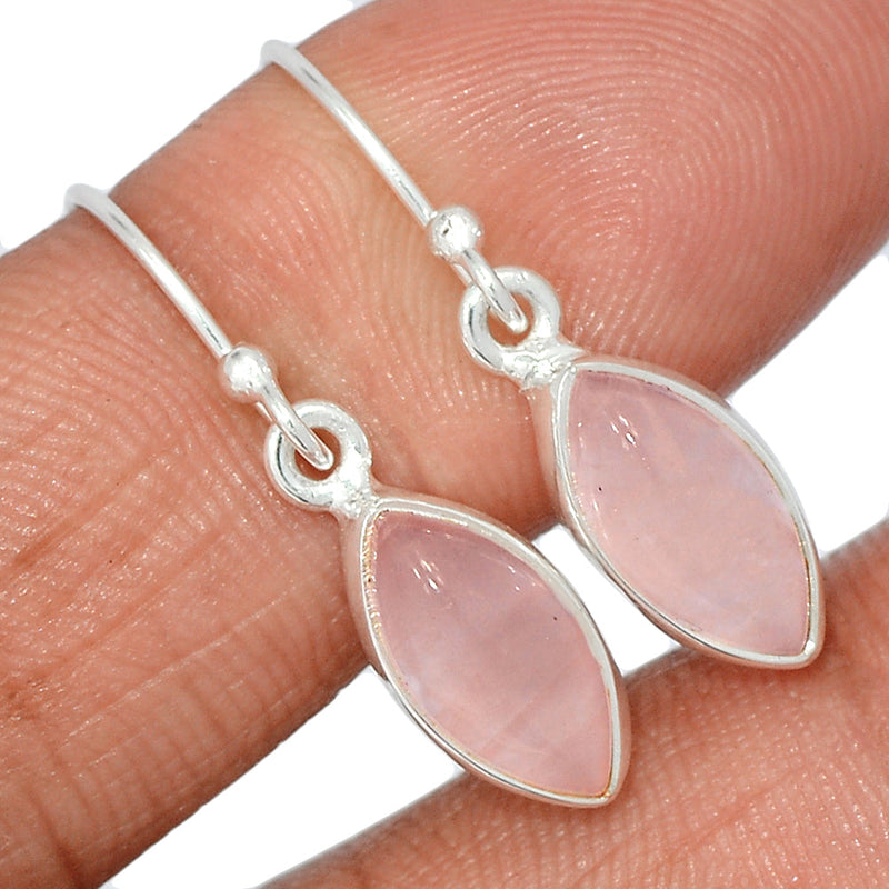 1.1" Rose Quartz Earrings - RQZE1302