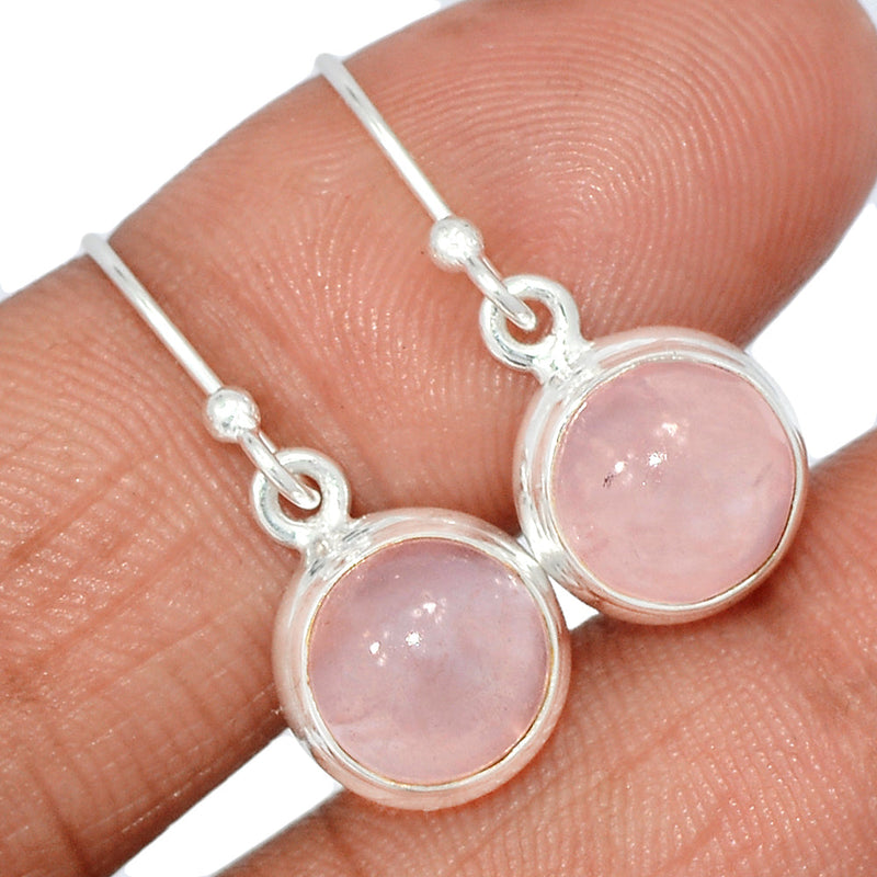 1.1" Rose Quartz Earrings - RQZE1308