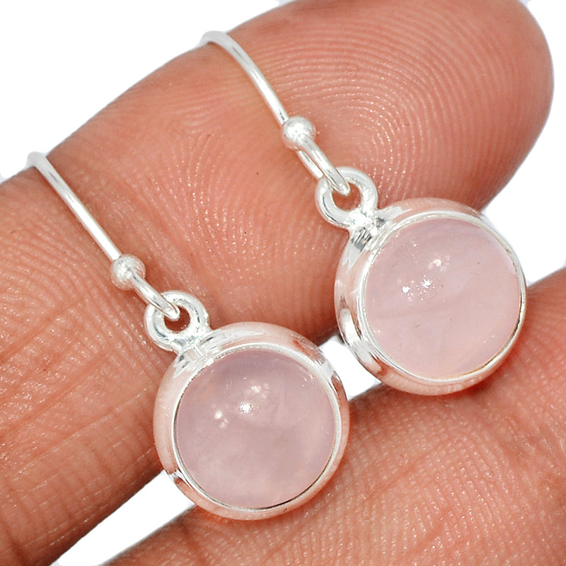 1.1" Rose Quartz Earrings - RQZE1309