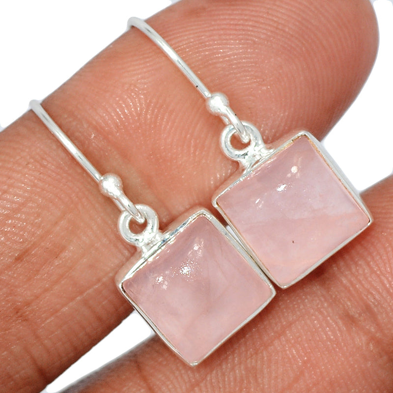 1.1" Rose Quartz Earrings - RQZE1315