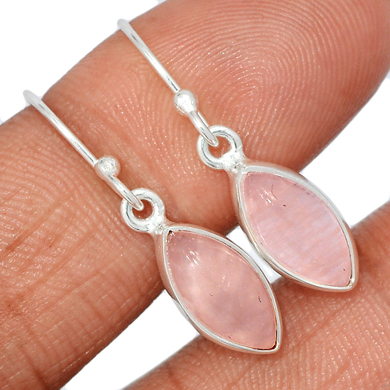 1.1" Rose Quartz Earrings - RQZE1316