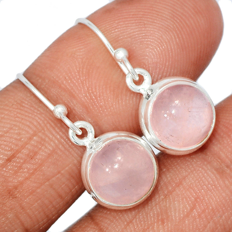 1.1" Rose Quartz Earrings - RQZE1320