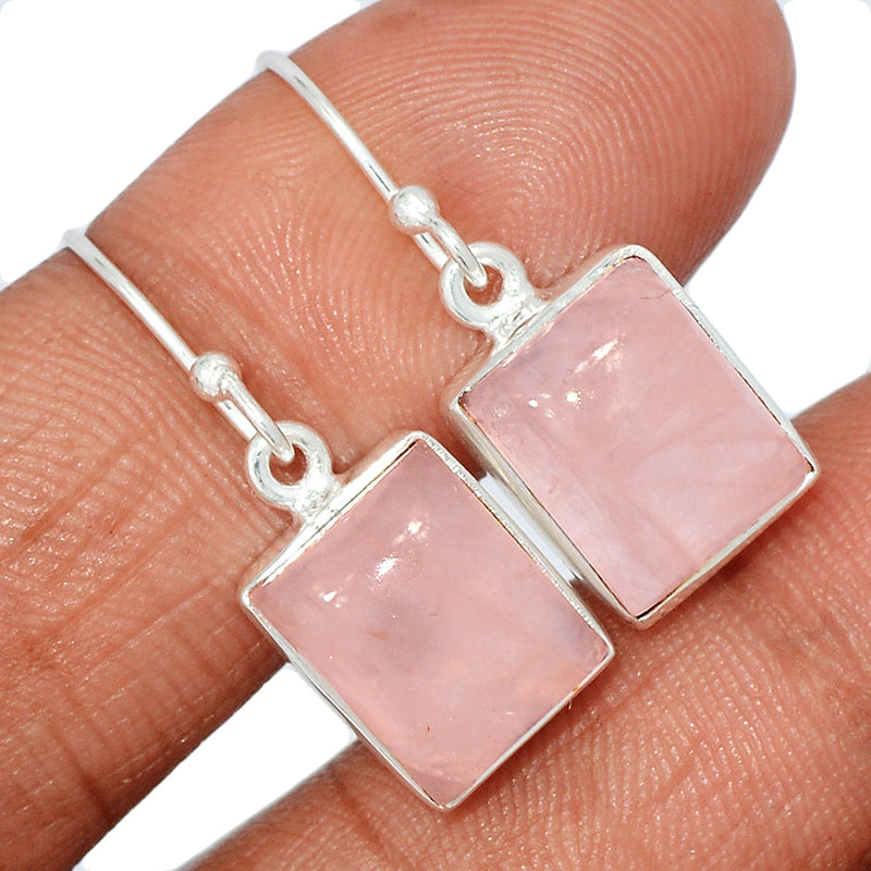 1.2" Rose Quartz Earrings - RQZE1321