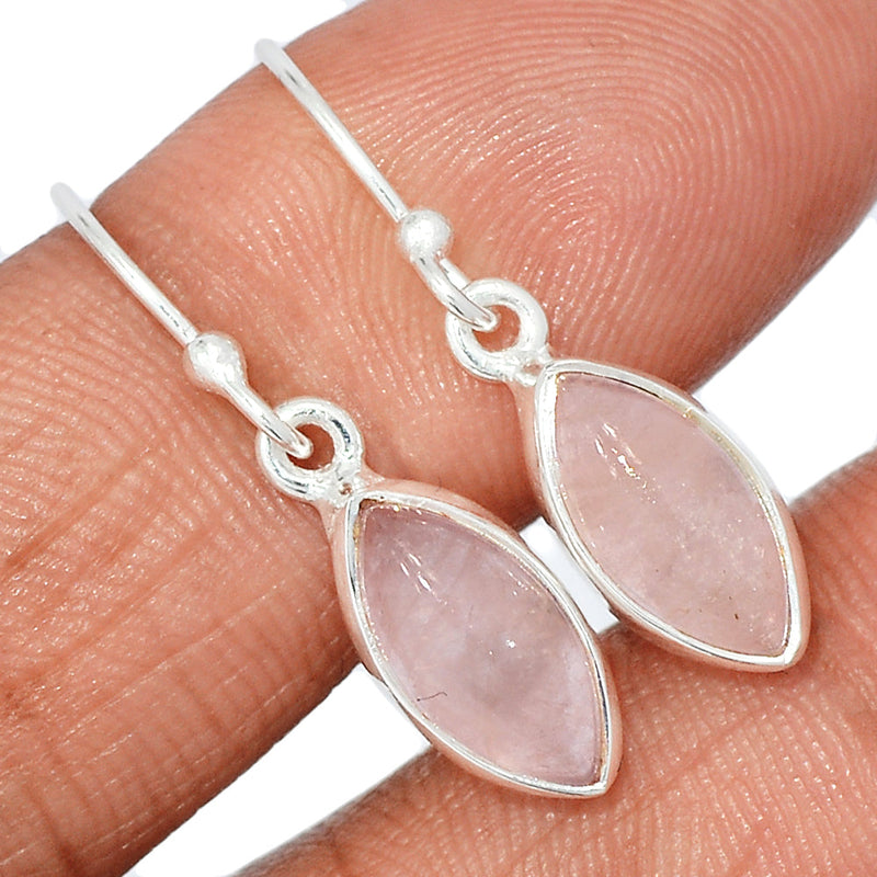 1.1" Rose Quartz Earrings - RQZE1325