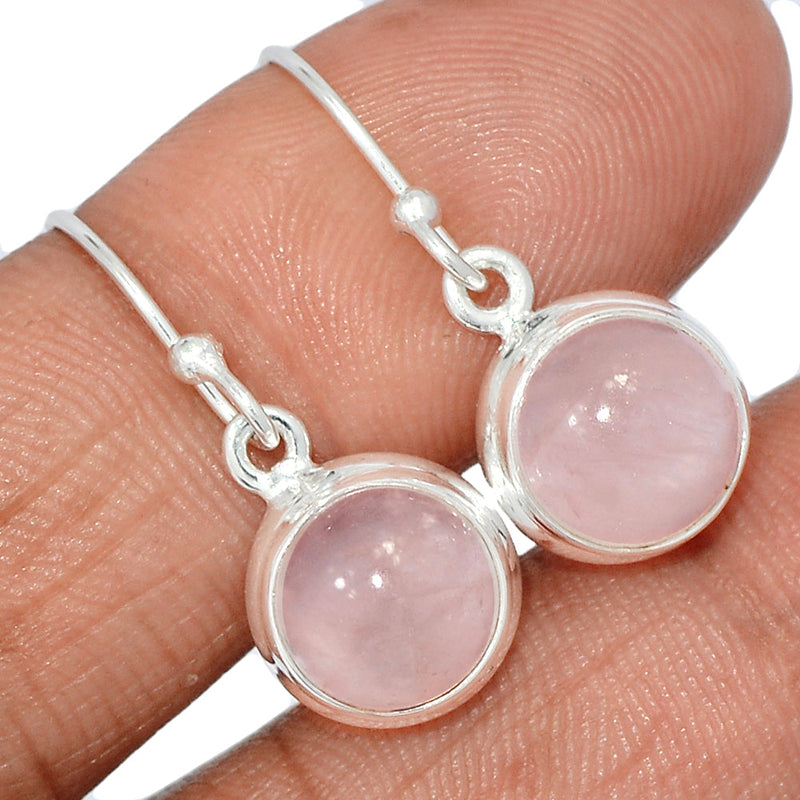 1.1" Rose Quartz Earrings - RQZE1341