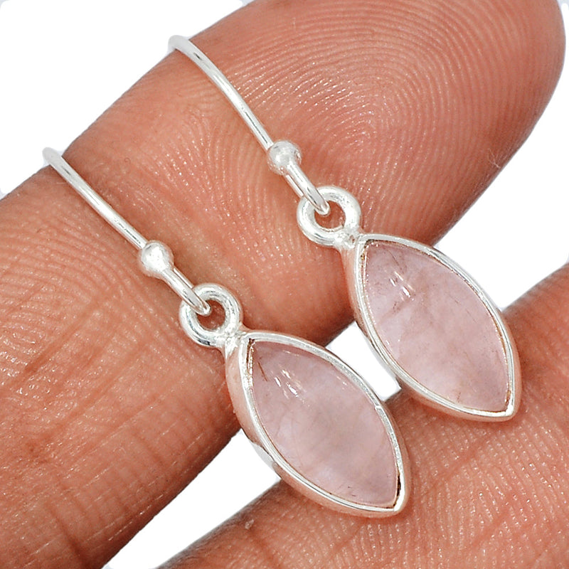 1.1" Rose Quartz Earrings - RQZE1347