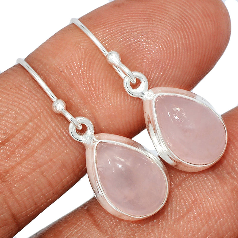 1.2" Rose Quartz Earrings - RQZE1348