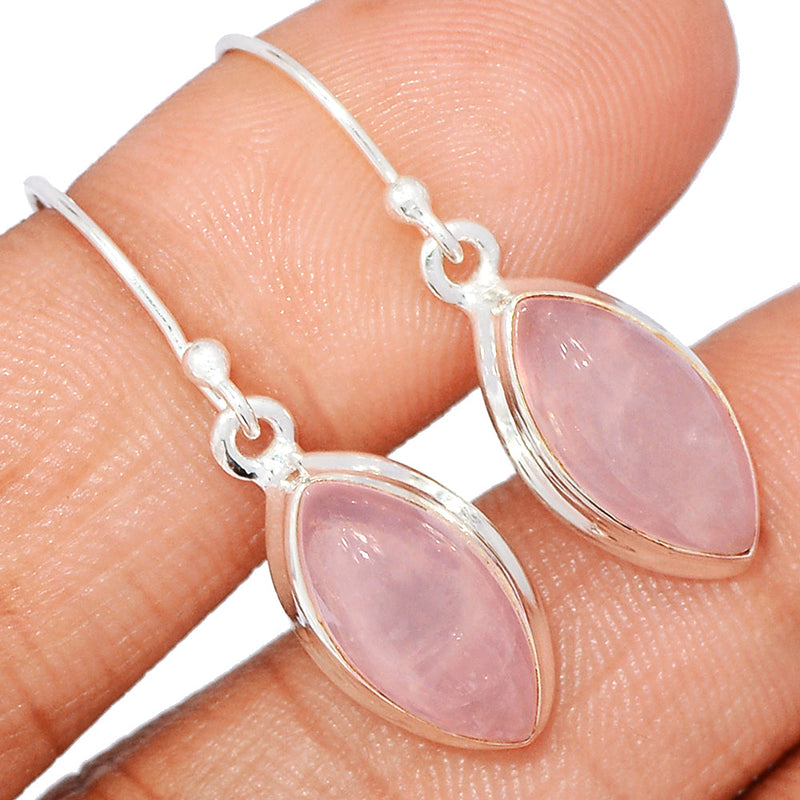 1.2" Rose Quartz Earrings - RQZE1351