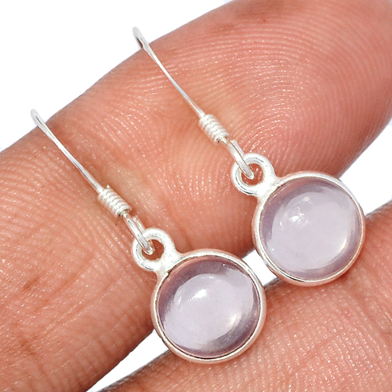 1" Rose Quartz Earrings - RQZE1355