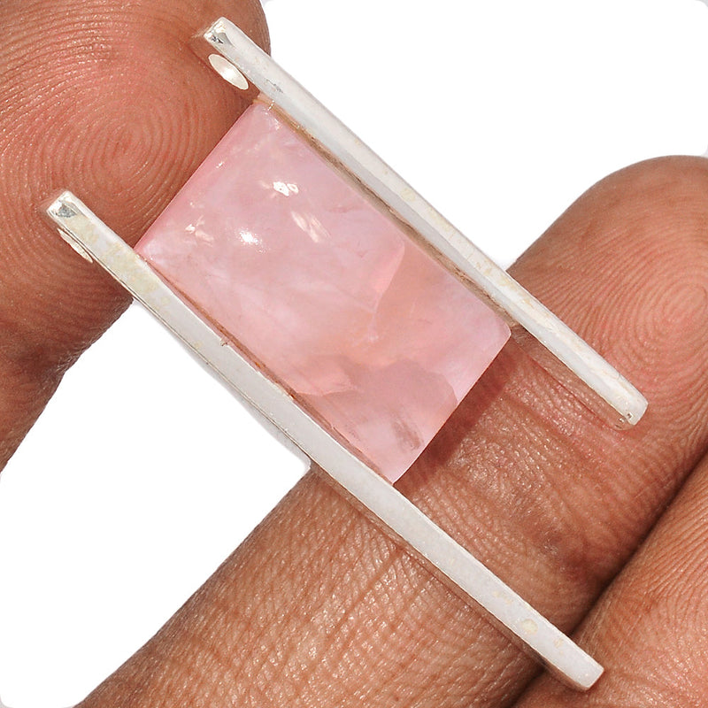 1.7" Rose Quartz Pendants - RQZP2950