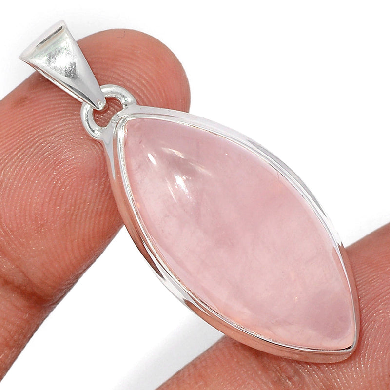 1.7" Rose Quartz Pendants - RQZP2996