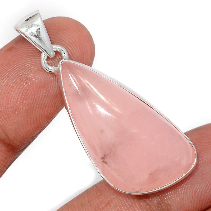 1.7" Rose Quartz Pendants - RQZP3008