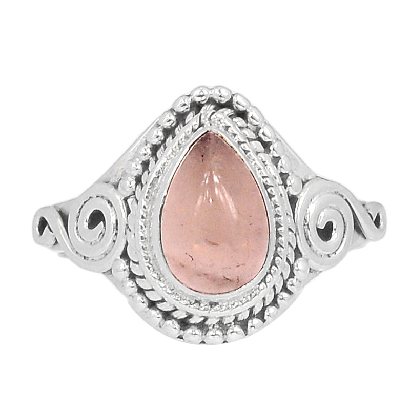 Small Filigree - Rose Quartz Ring - RQZR2945