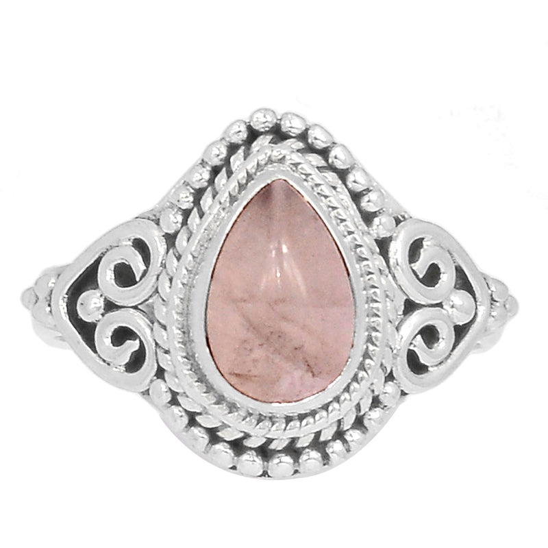 Small Filigree - Rose Quartz Ring - RQZR2950