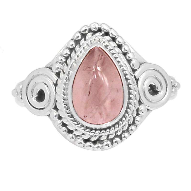 Small Filigree - Rose Quartz Ring - RQZR2959