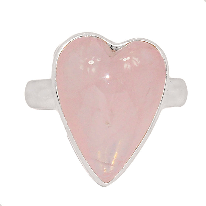 Heart - Rose Quartz Ring - RQZR2970