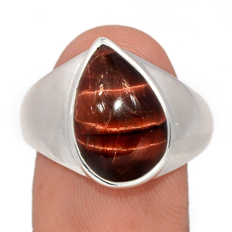 Solid - Red Tiger Eye Ring - RTER450